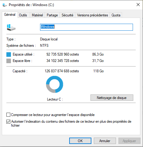 optimiser windows 10