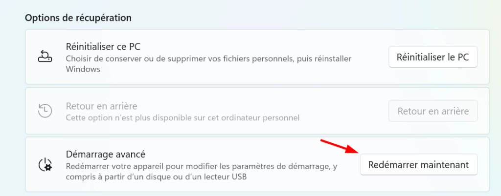 13 solutions pour réparer un menu démarrer Windows 11 qui ne s'affiche pas 17 activer le démarrage avancé windows 11